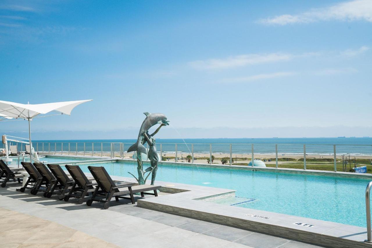 Sea It All Infinity Pool Ocean Views Steps From The Beach - A Perfect Romantic Getaway Leilighet Galveston Eksteriør bilde